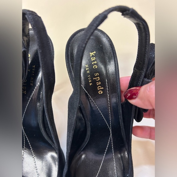 Kate Spade Black Heels with Ankle Strap - Picture 3 of 9